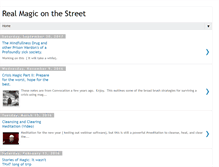 Tablet Screenshot of magicblog.andriehvitimus.com